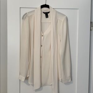 Gorgeous off white blouse size 2